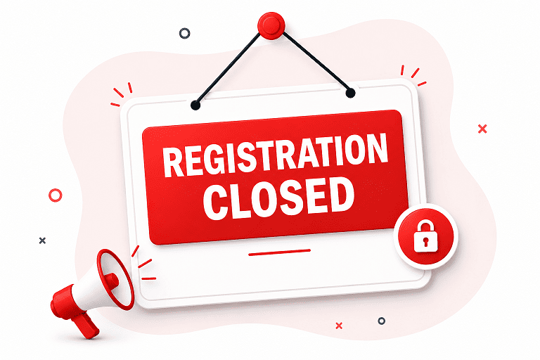 Registration Closed